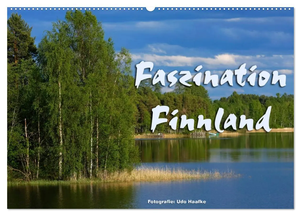 Cover: 9783457891810 | Faszination Finnland (Wandkalender 2026 DIN A2 quer), CALVENDO...