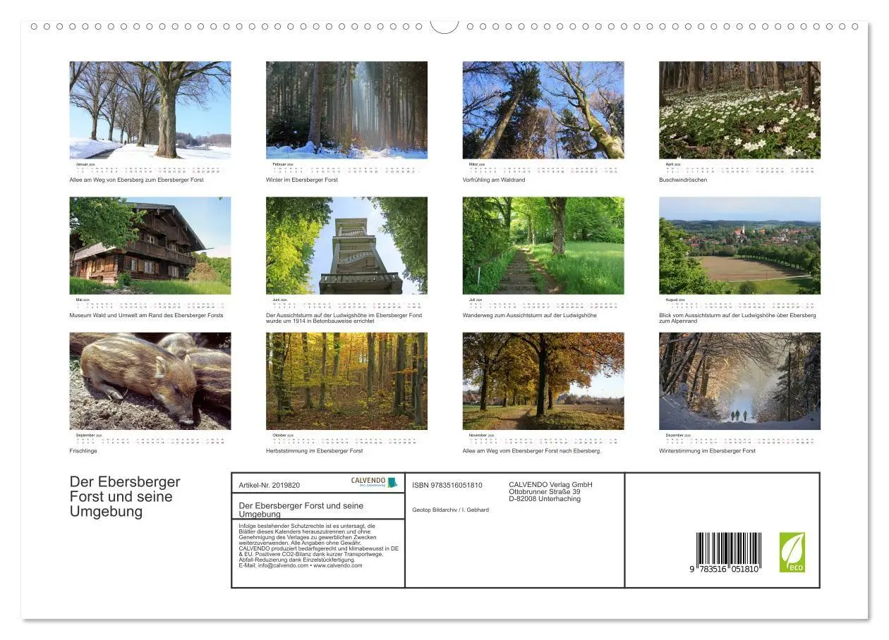 Bild: 9783516051810 | Der Ebersberger Forst und seine Umgebung (hochwertiger Premium...