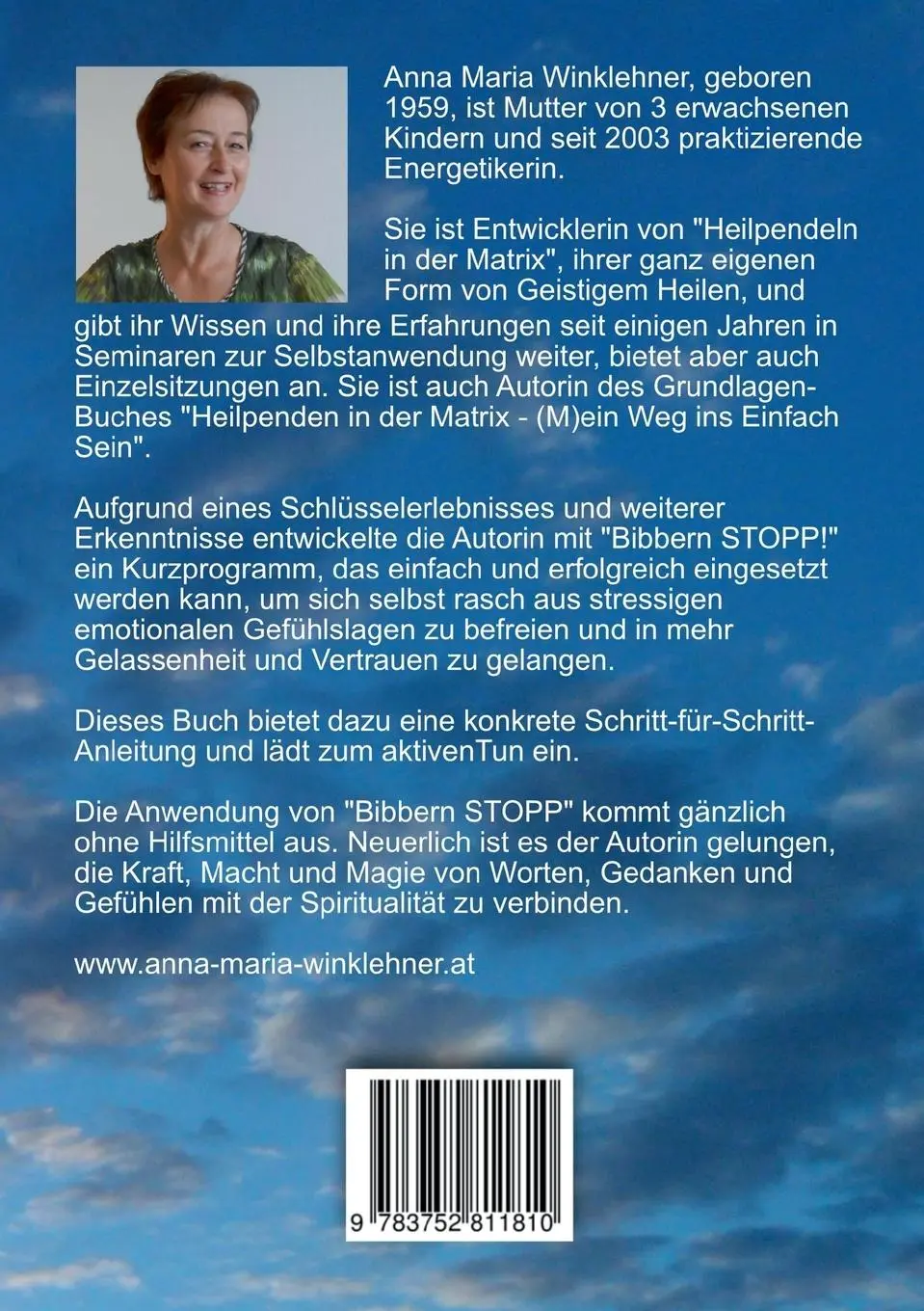 Rückseite: 9783752811810 | Bibbern Stopp! | Hol Dir Deine Kraft zurück | Anna Maria Winklehner