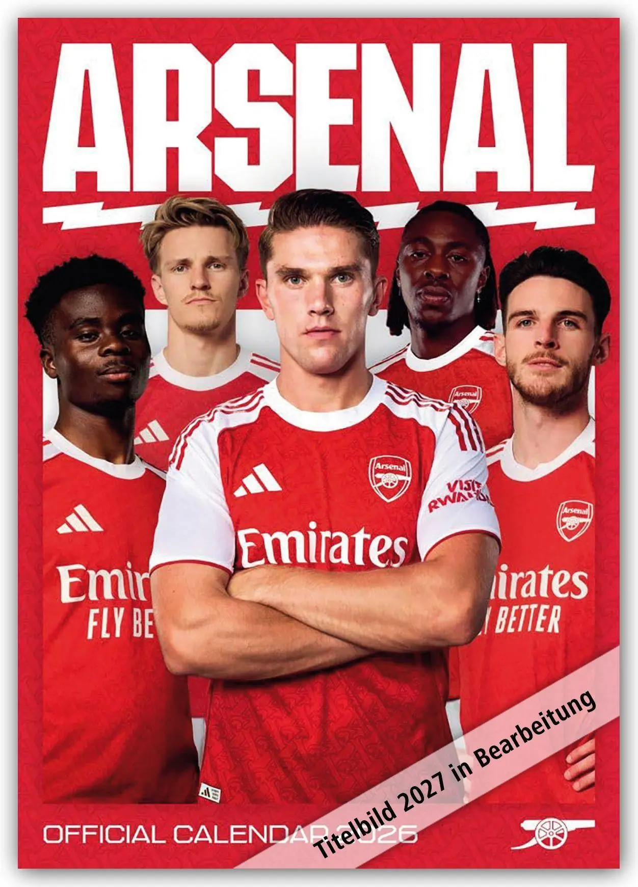 Arsenal London FC 2027 - A3-Posterkalender