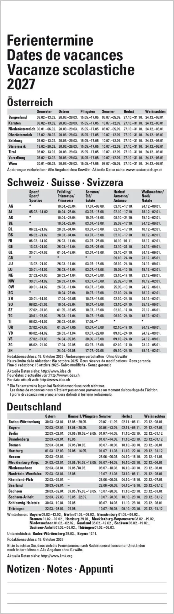 Bild: 9783819301810 | Streifenplaner Mini Rot 2027 | Verlag Korsch | Kalender | 13 S. | 2027