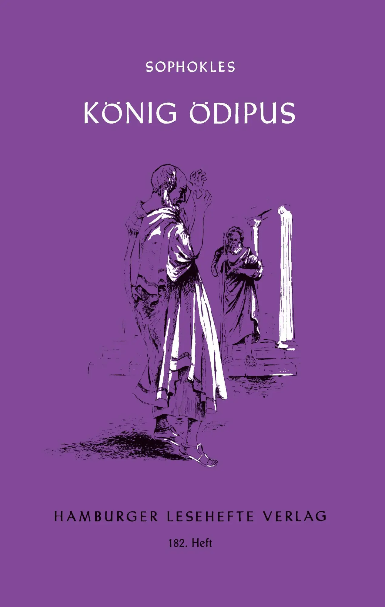 Cover: 9783872911810 | König Ödipus | Tragödie | Sophokles | Broschüre | Hamburger Lesehefte
