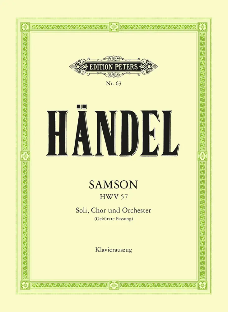 Cover: 9790014001810 | Samson | Alfred Dörffel | Buch | Choral Music | 124 S. | Deutsch