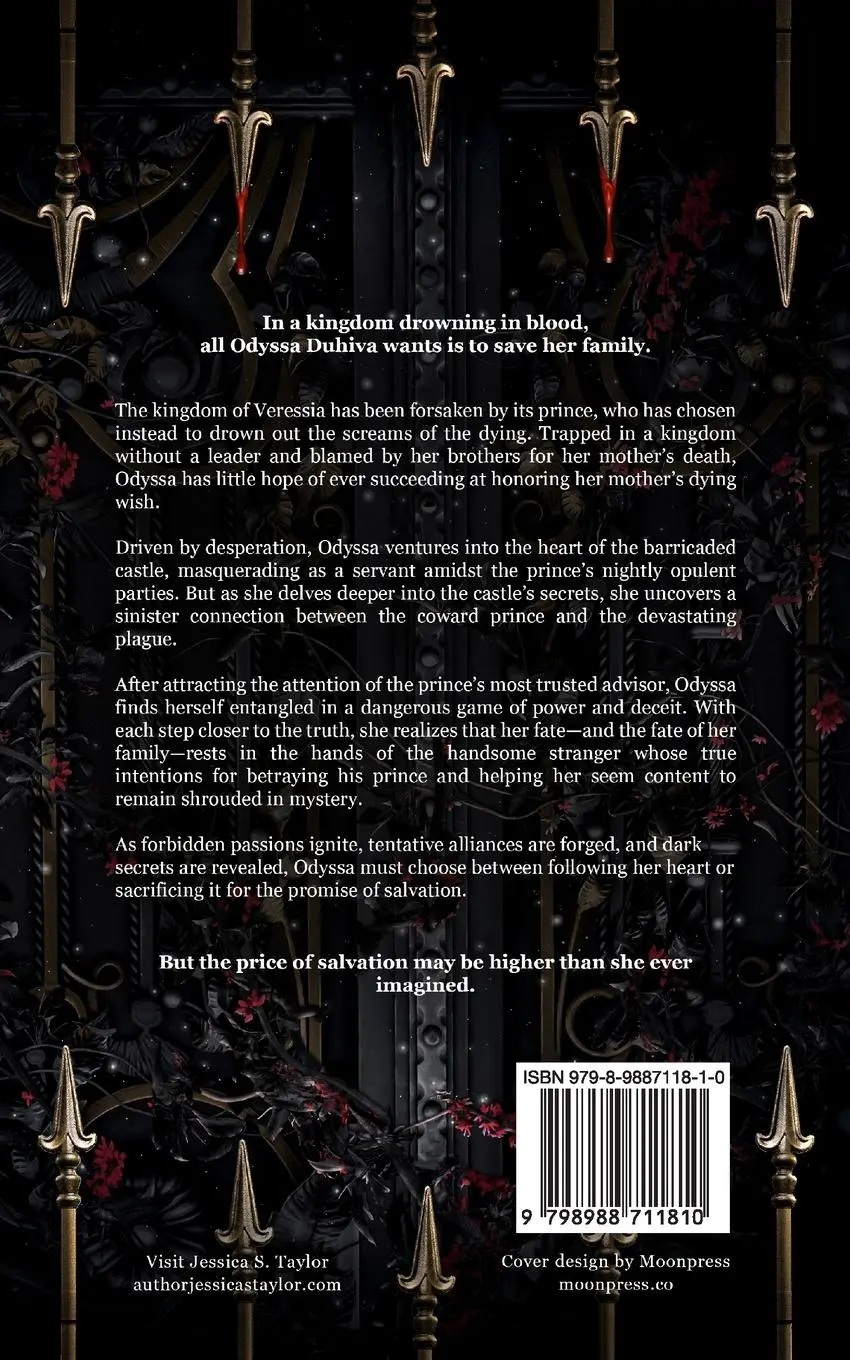 Rückseite: 9798988711810 | Beyond Those Gilded Walls | Jessica S. Taylor | Taschenbuch | Englisch