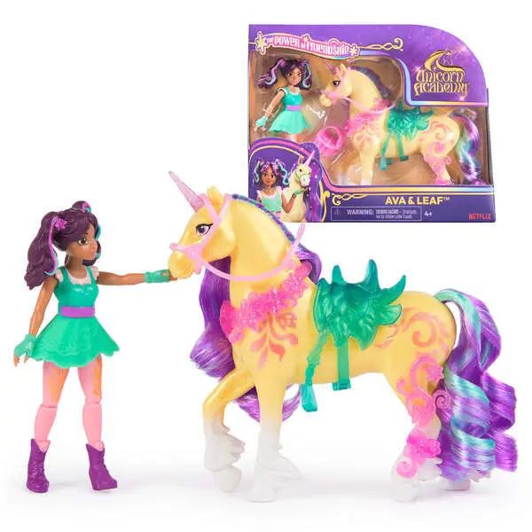 Cover: 681147061910 | UCA Small Doll &amp; Unicorn Ava &amp; Leaf | Karton | 61910 | Deutsch | 2025