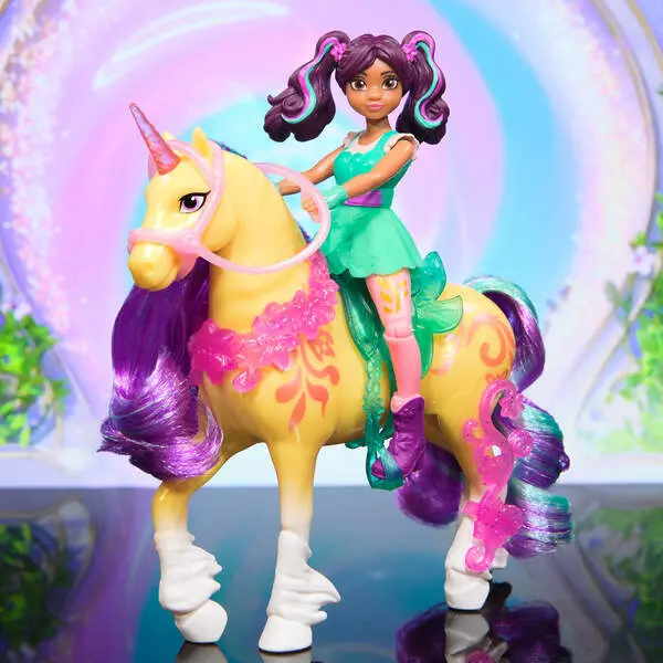 Bild: 681147061910 | UCA Small Doll &amp; Unicorn Ava &amp; Leaf | Karton | 61910 | Deutsch | 2025