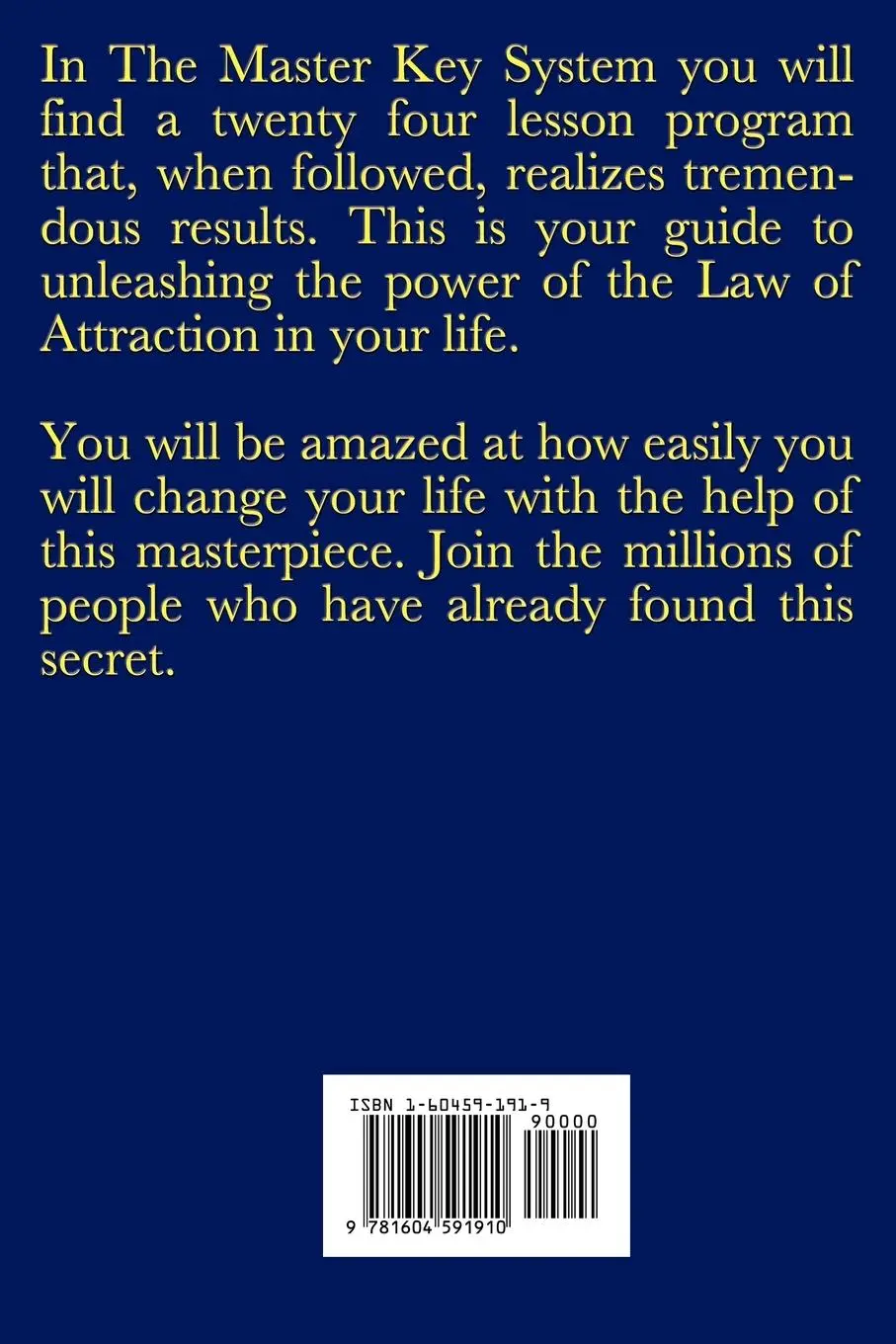 Rückseite: 9781604591910 | The Master Key System | Charles F. Haanel | Taschenbuch | Englisch