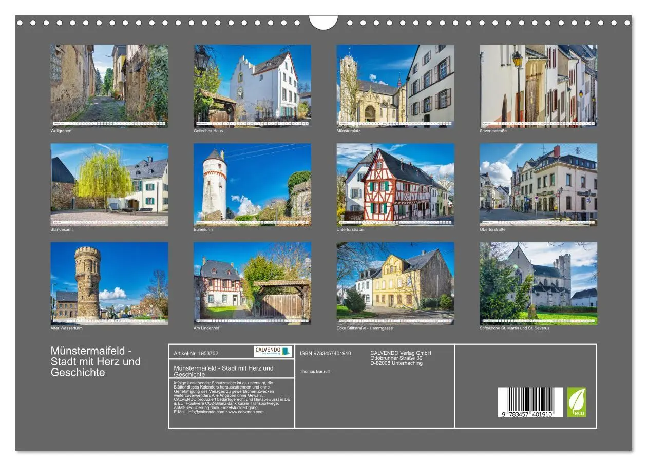 Bild: 9783457401910 | Münstermaifeld - Stadt mit Herz und Geschichte (Wandkalender 2026...