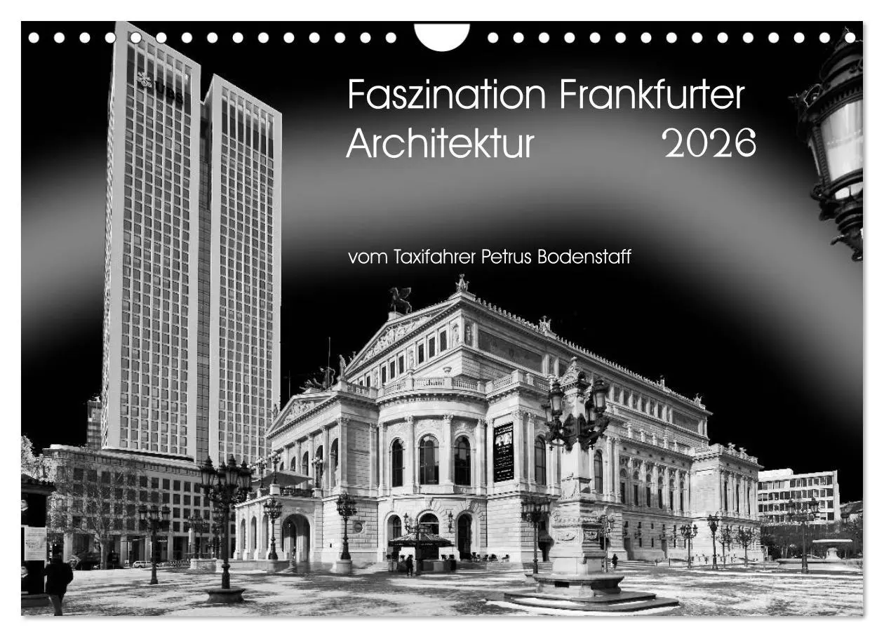 Cover: 9783516041910 | Faszination Frankfurter Architektur (Wandkalender 2026 DIN A4...