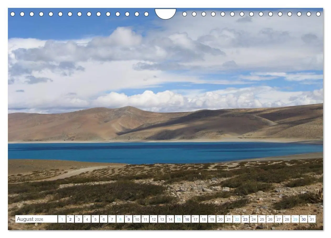 Bild: 9783516111910 | Tibet (Wandkalender 2026 DIN A4 quer), CALVENDO Monatskalender | Pickl