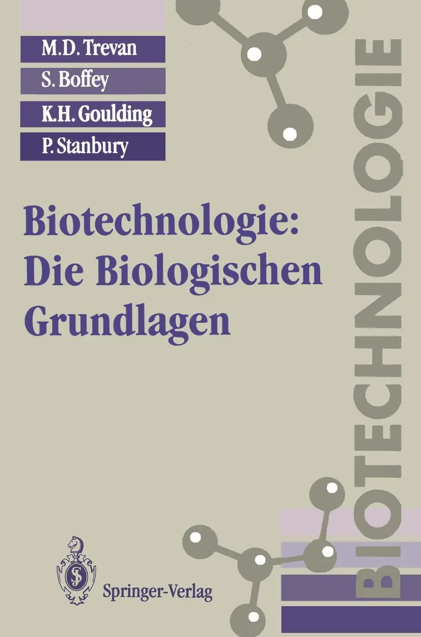 Cover: 9783540561910 | Biotechnologie: Die Biologischen Grundlagen | M. D. Trevan (u. a.)