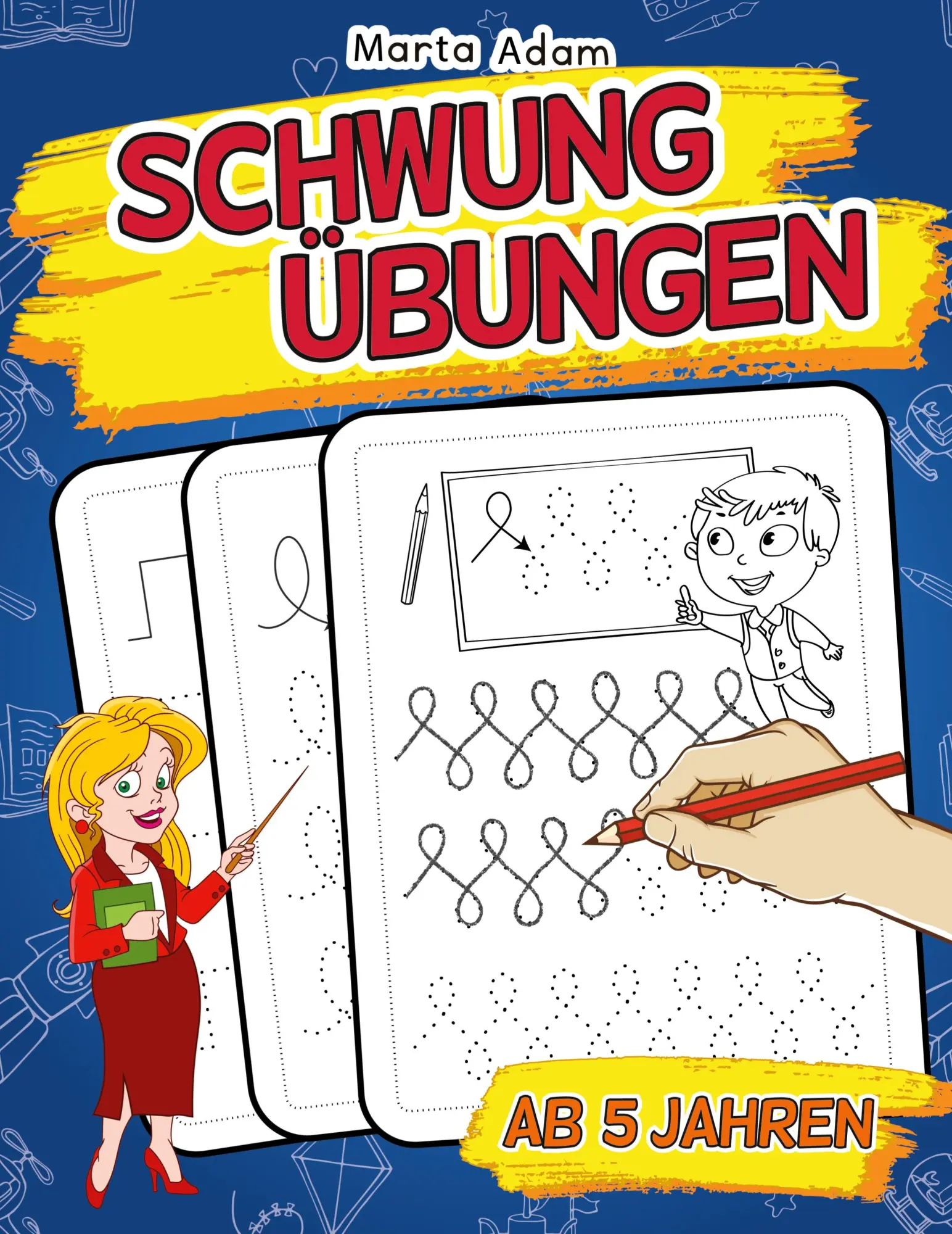 Cover: 9783969261910 | Schwungübungen Ab 5 Jahren | Marta Adam | Taschenbuch | 104 S. | 2024
