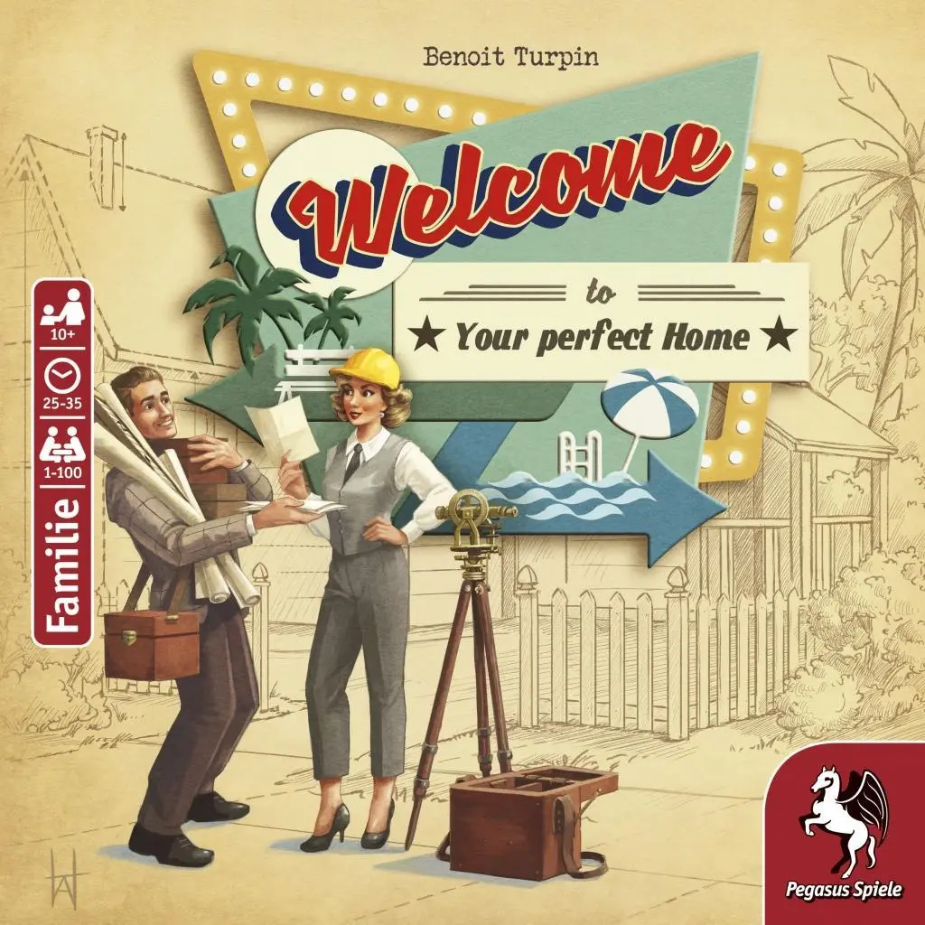 Bild: 4250231732010 | Welcome To | Benoit Turpin | Spiel | Brettspiel | 53152G | Deutsch