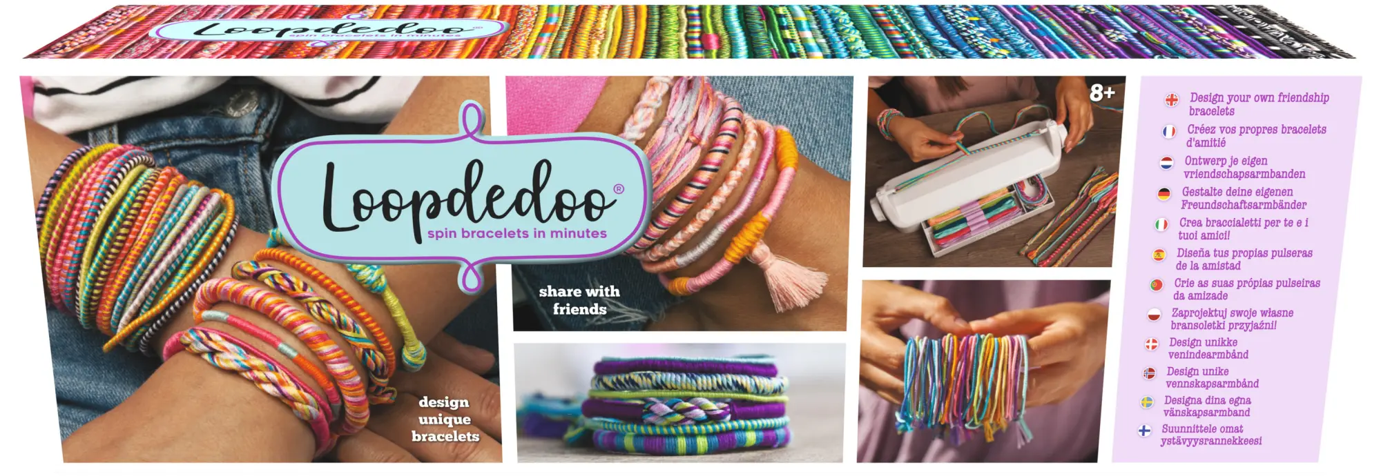 Cover: 5026175092010 | Loopdedoo - Armband Designer | Kit (Bastelset) | 934889 | Deutsch