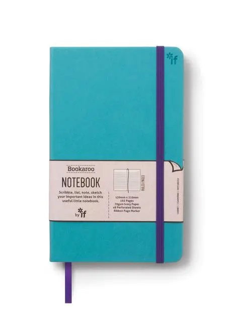 Cover: 5035393432010 | BOOKAROO NOTEBK JOURNAL - TURQ | If | Notizbuch | Englisch | 2019