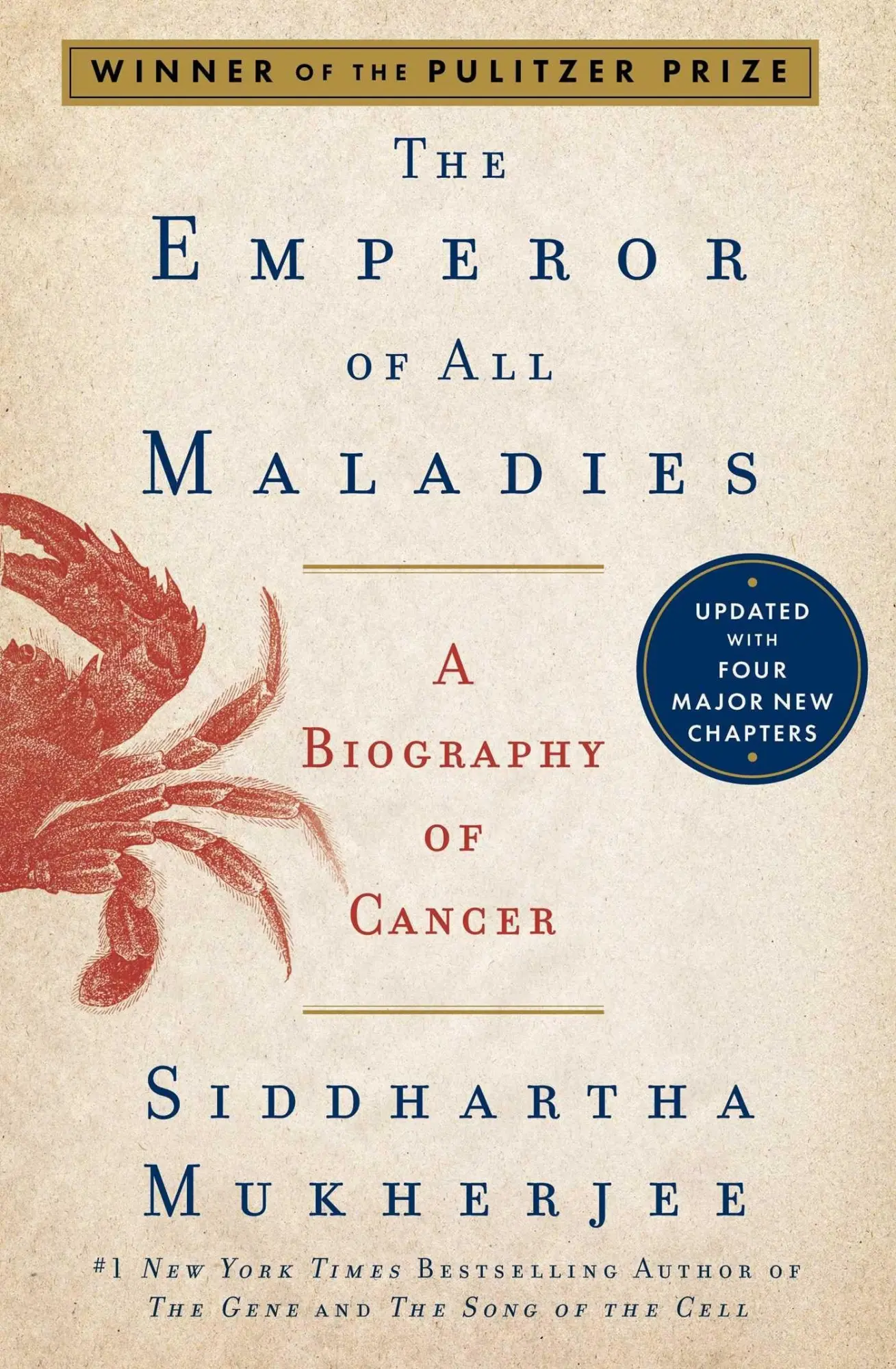 Cover: 9781668222010 | The Emperor of All Maladies | A Biography of Cancer | Mukherjee | Buch
