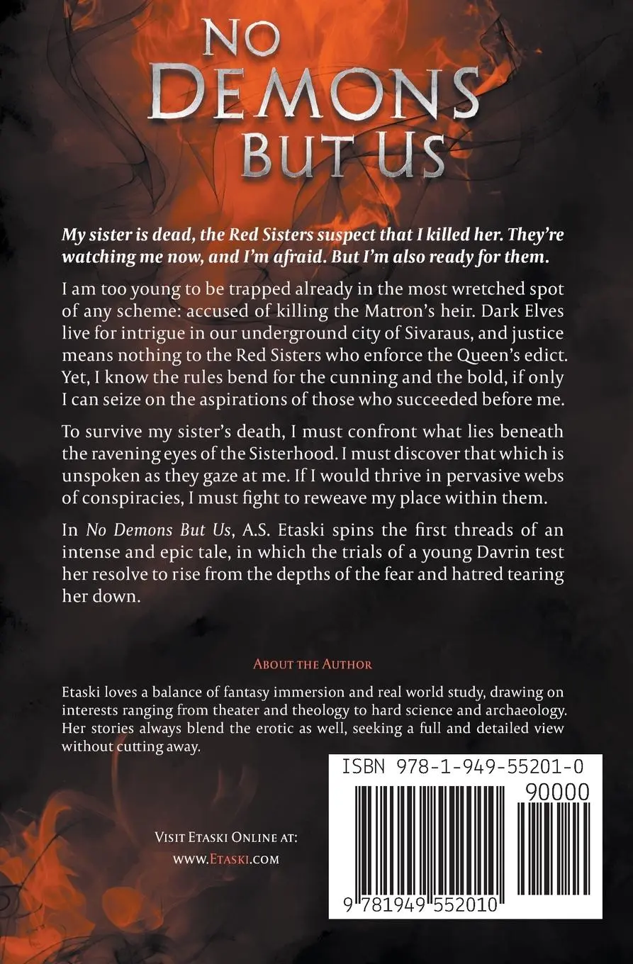 Rückseite: 9781949552010 | No Demons But Us | A. S. Etaski | Taschenbuch | Englisch | 2018