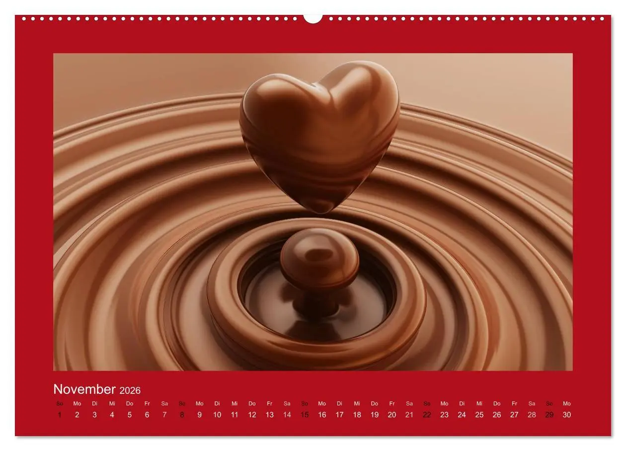 Bild: 9783516002010 | Botschaften mit Herz! (Wandkalender 2026 DIN A2 quer), CALVENDO...