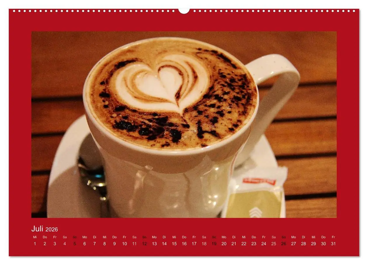 Bild: 9783516002010 | Botschaften mit Herz! (Wandkalender 2026 DIN A2 quer), CALVENDO...