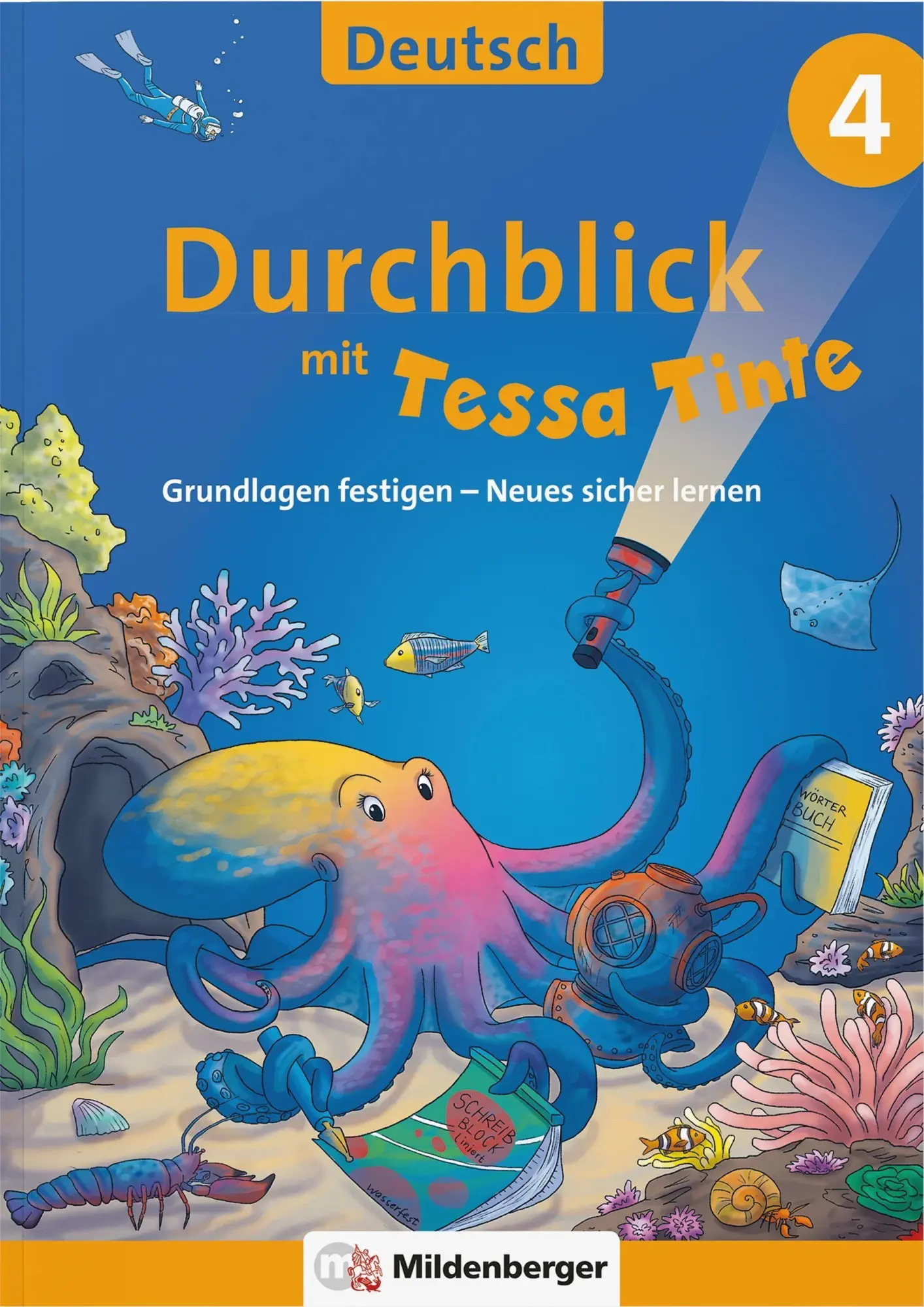Cover: 9783619442010 | Durchblick in Deutsch 4 mit Tessa Tinte | Grzelachowski (u. a.) | Buch