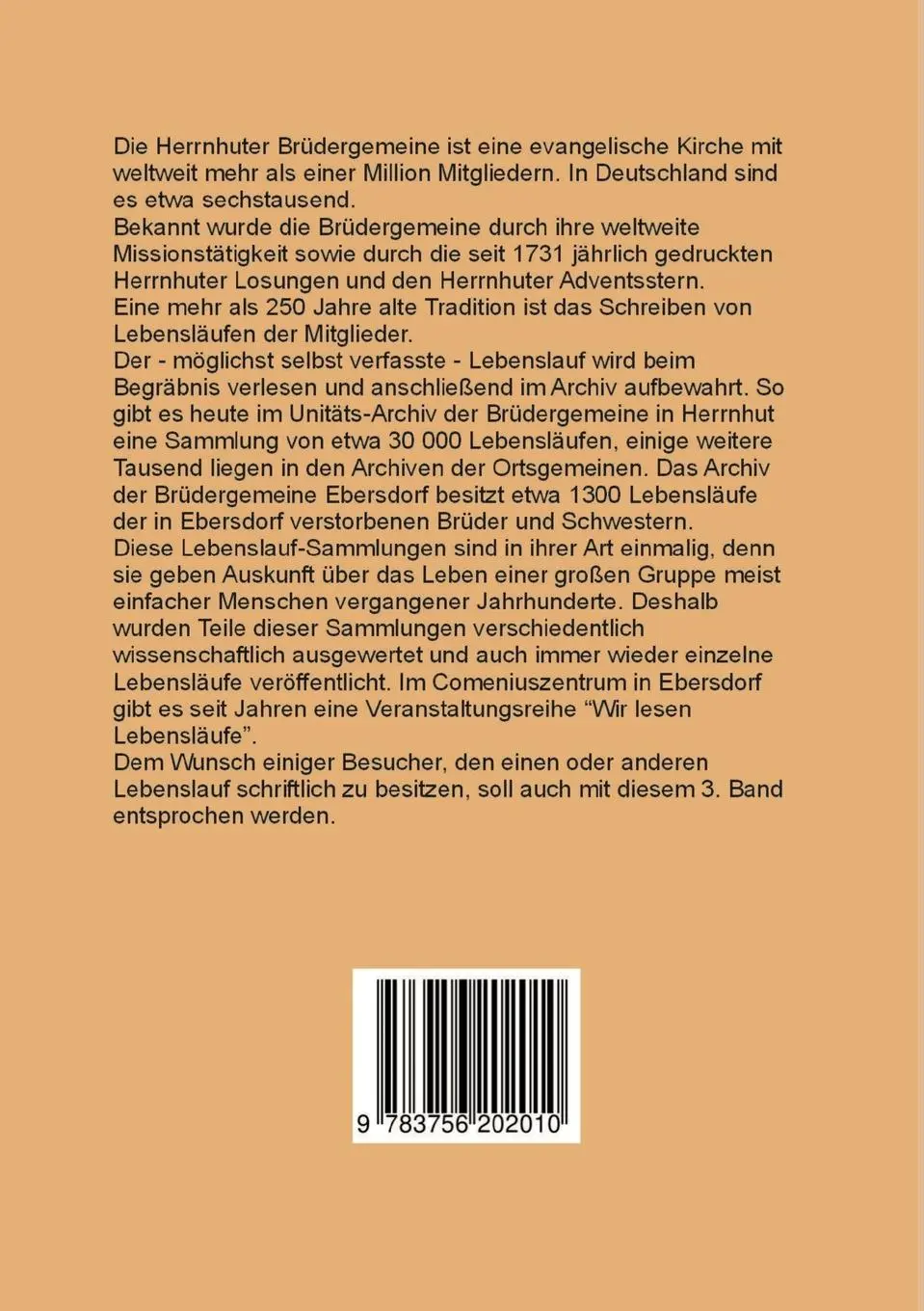 Rückseite: 9783756202010 | Ebersdorfer Lebensläufe | Heinz-Dieter Fiedler | Taschenbuch | 196 S.