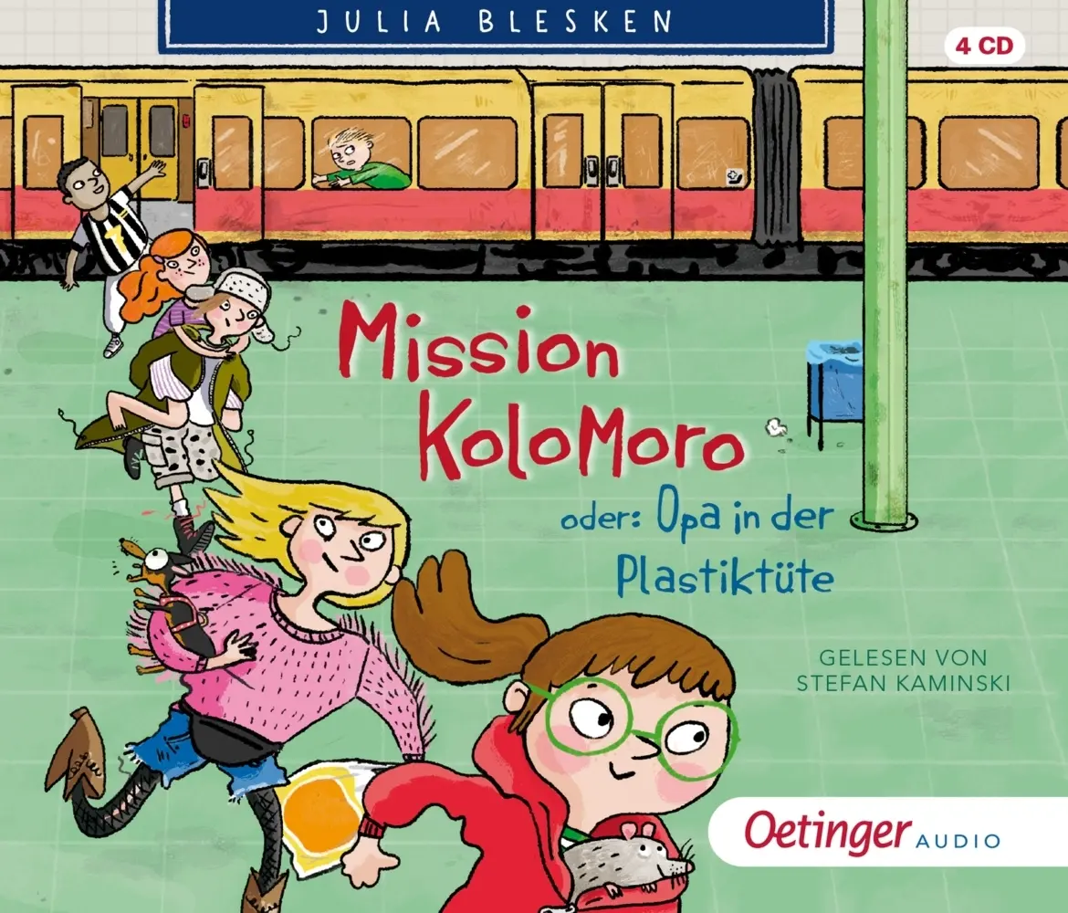 Cover: 9783837312010 | Mission Kolomoro oder: Opa in der Plastiktüte, 4 Audio-CD | Blesken