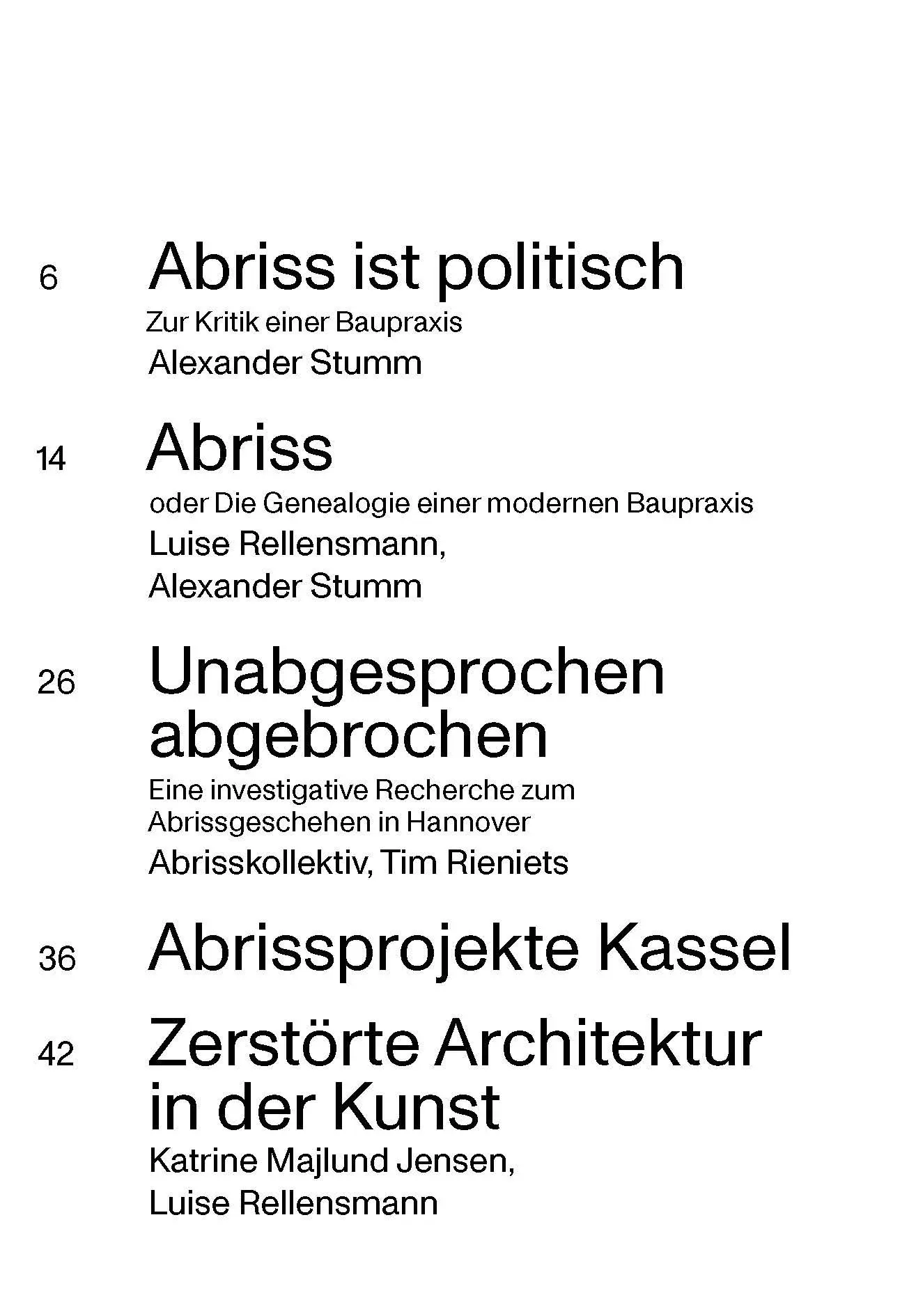 Bild: 9783986122010 | Die Abrissfrage | Luise Rellensmann (u. a.) | Taschenbuch | 176 S.