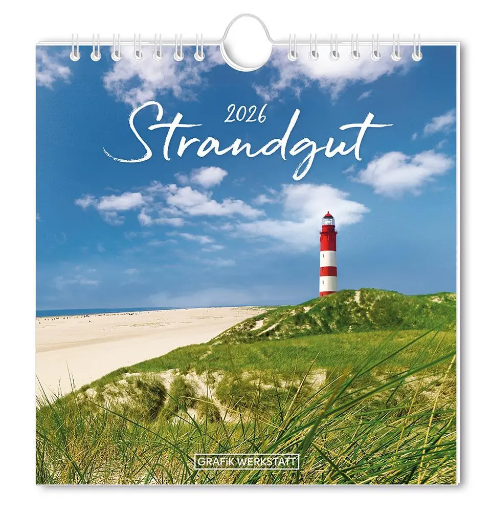 Cover: 9783986362010 | Postkartenkalender 2026 Strandgut | Postkartenkalender | Original