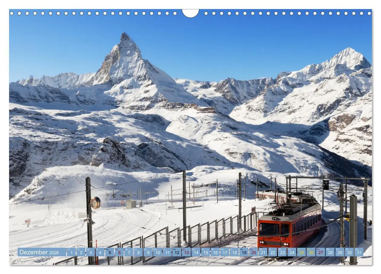 Bild: 9783457522110 | MATTERHORN Impressionen (Wandkalender 2026 DIN A3 quer), CALVENDO...
