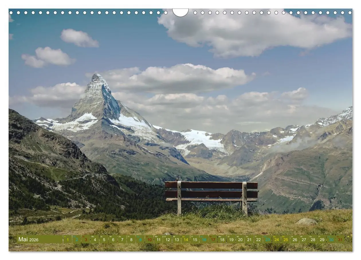 Bild: 9783457522110 | MATTERHORN Impressionen (Wandkalender 2026 DIN A3 quer), CALVENDO...