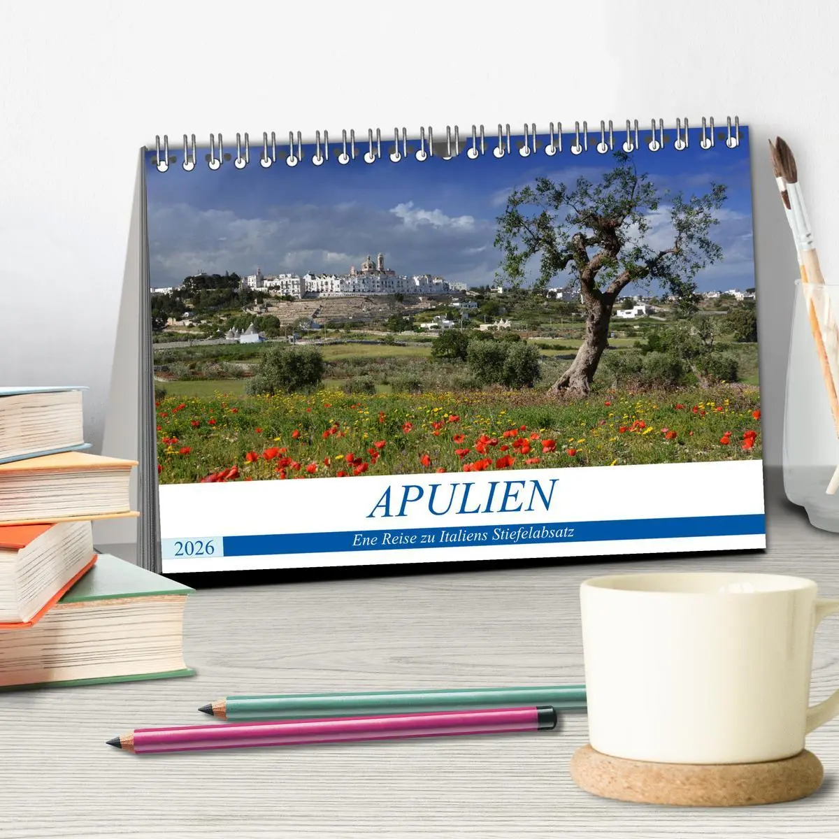 Bild: 9783457762110 | Apulien - Eine Reise zu Italiens Stiefelabsatz (Tischkalender 2026...