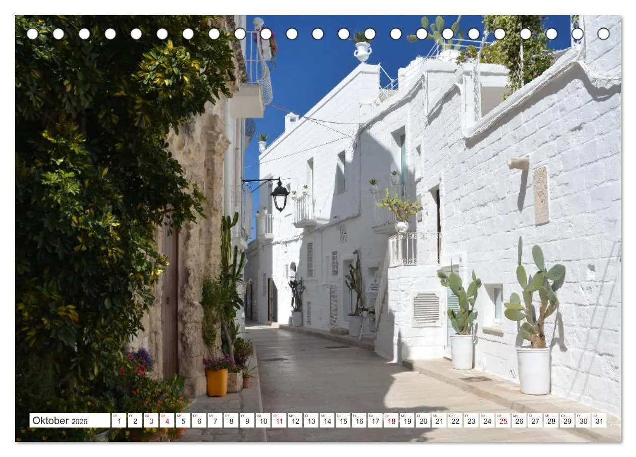 Bild: 9783457762110 | Apulien - Eine Reise zu Italiens Stiefelabsatz (Tischkalender 2026...