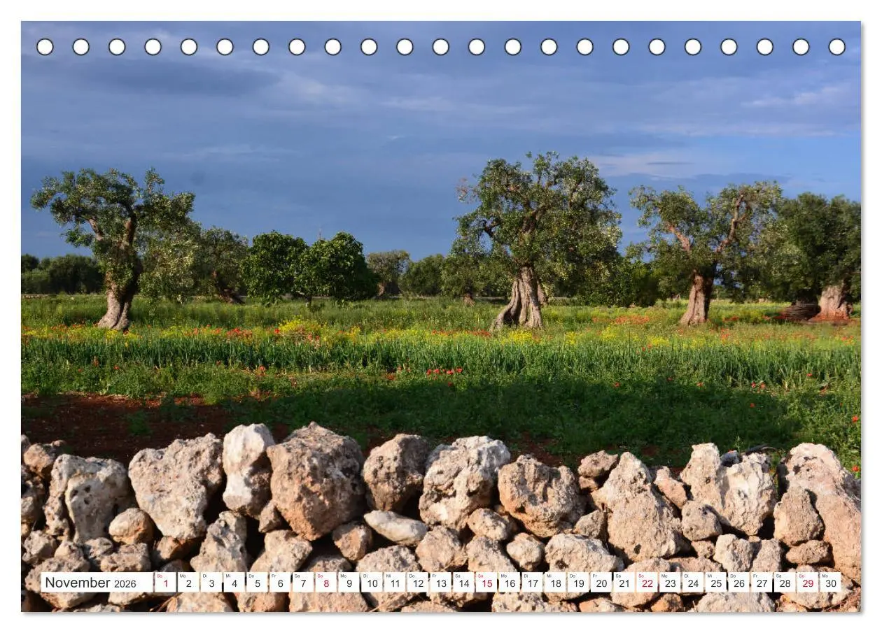 Bild: 9783457762110 | Apulien - Eine Reise zu Italiens Stiefelabsatz (Tischkalender 2026...