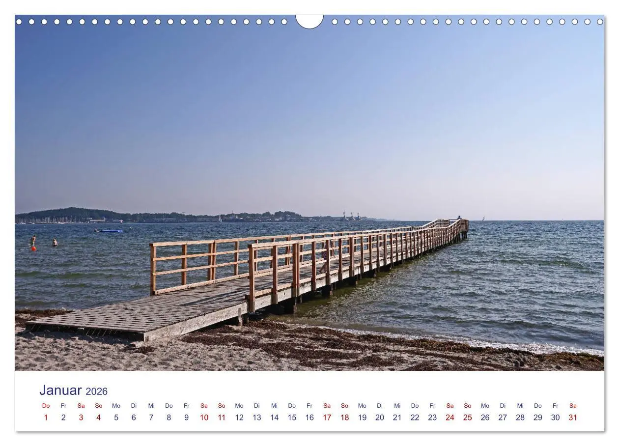 Bild: 9783457902110 | Radtouren ab Eckernförde (Wandkalender 2026 DIN A3 quer), CALVENDO...