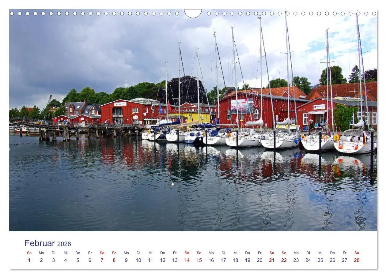 Bild: 9783457902110 | Radtouren ab Eckernförde (Wandkalender 2026 DIN A3 quer), CALVENDO...