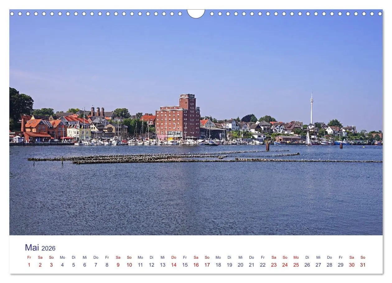 Bild: 9783457902110 | Radtouren ab Eckernförde (Wandkalender 2026 DIN A3 quer), CALVENDO...