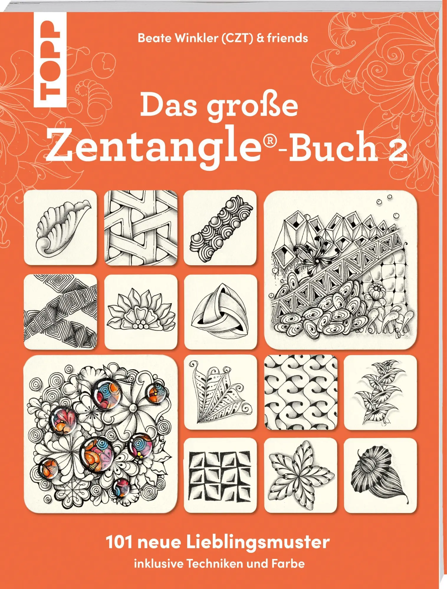 Cover: 9783735882110 | Das große Zentangle-Buch 2 | Beate Winkler | Buch | Zentangle | 160 S.