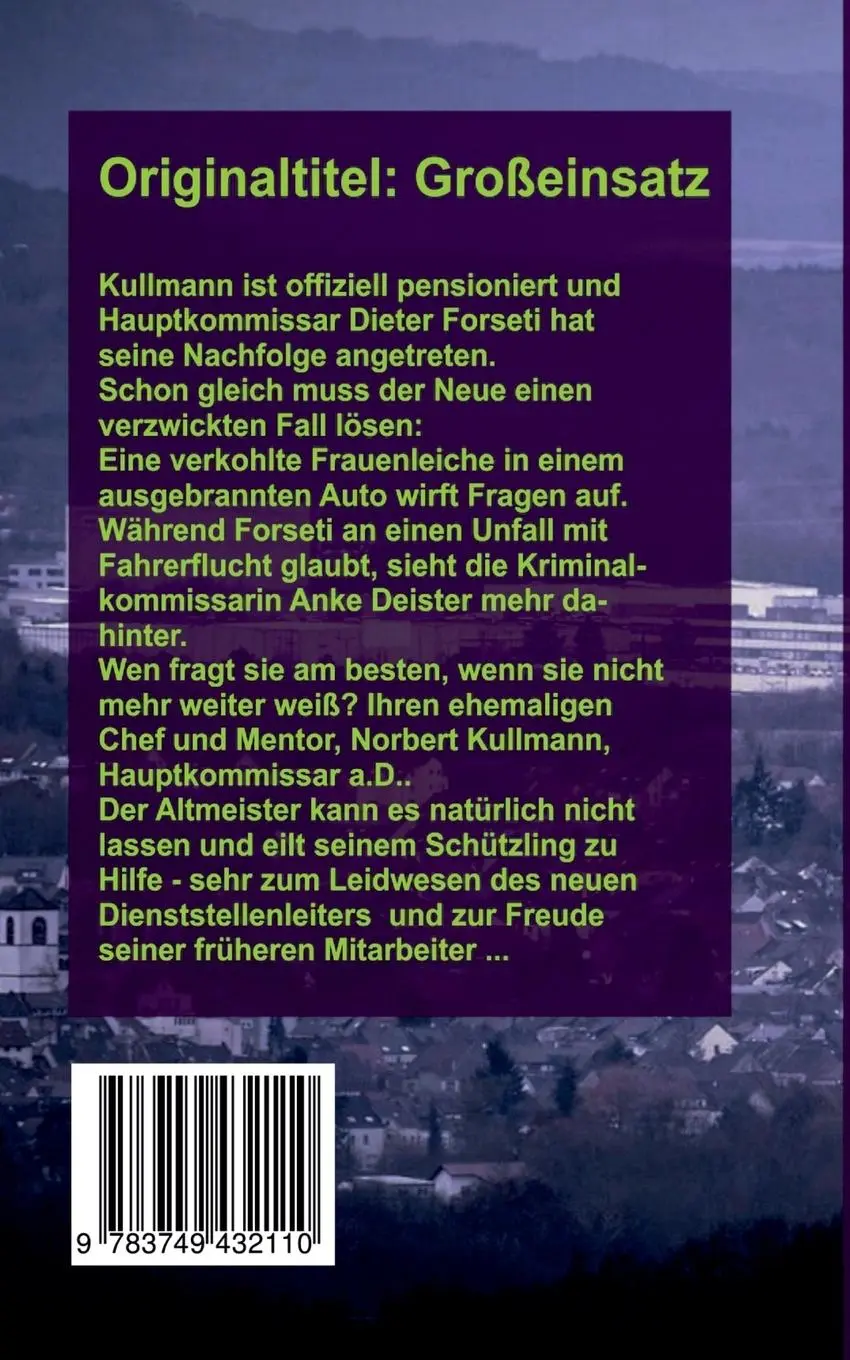 Rückseite: 9783749432110 | Kullmann kann's nicht lassen | Kullmann-Reihe 3 | Elke Schwab | Buch