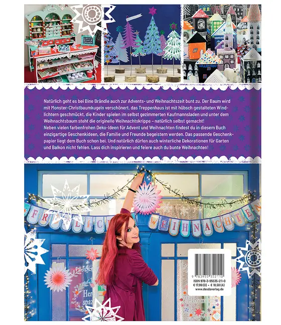 Bild: 9783955352110 | Meine bunte Weihnachtswelt:Zauberhafte Ideen von Bine Brändle | Buch