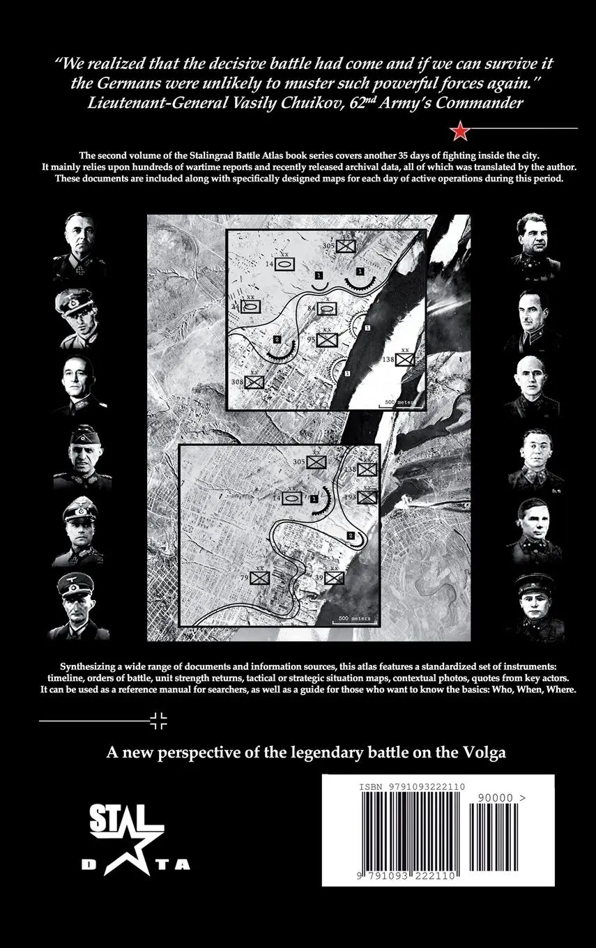 Rückseite: 9791093222110 | Stalingrad Battle Atlas | Volume II | Anton Joly | Buch | Englisch