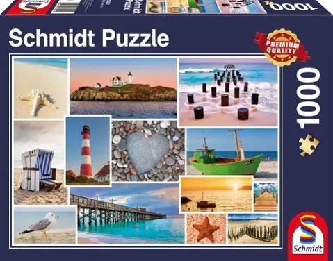 Cover: 4001504582210 | Am Meer. Puzzle 1.000 Teile | Spiel | 58221 | Deutsch | 2015