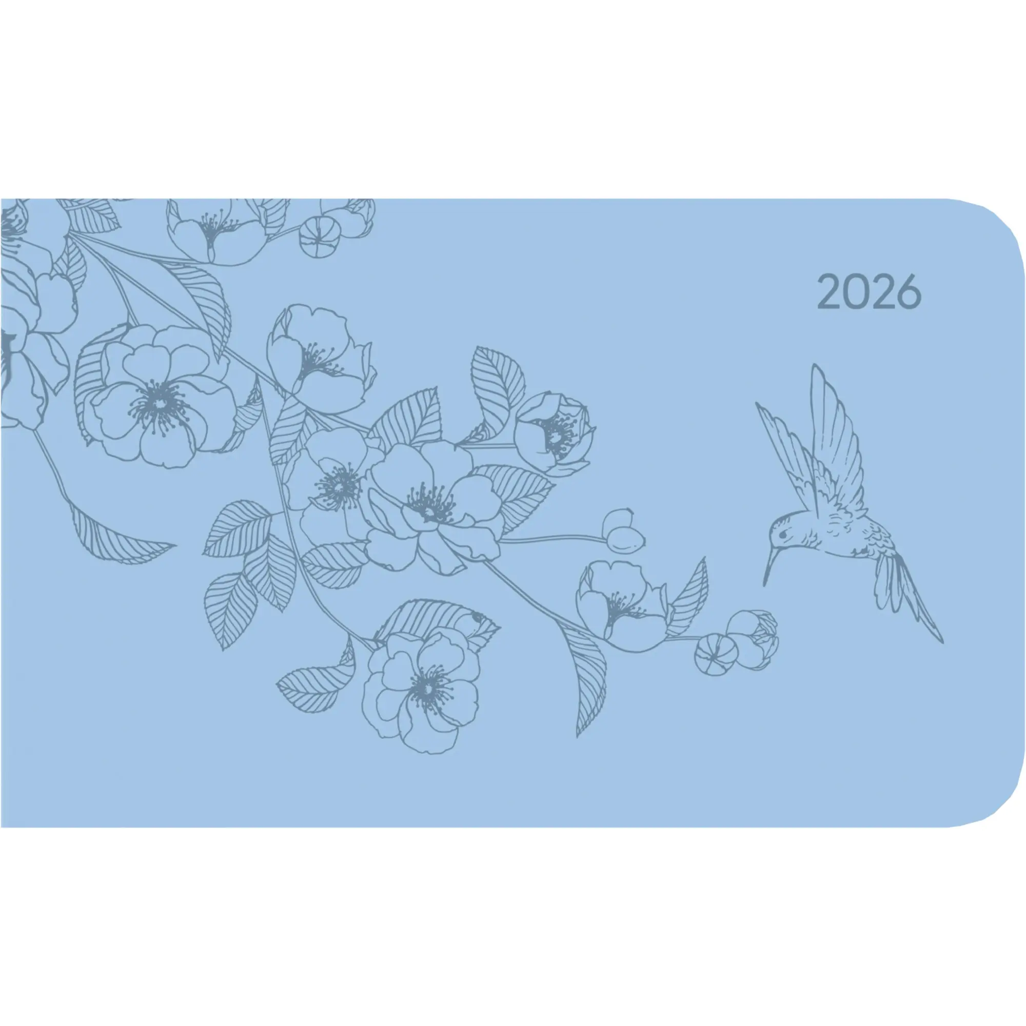 Cover: 4069095002210 | Ladytimer TO GO Deluxe Sky 2026 - Taschen-Kalender 15,3x8,7 cm -...