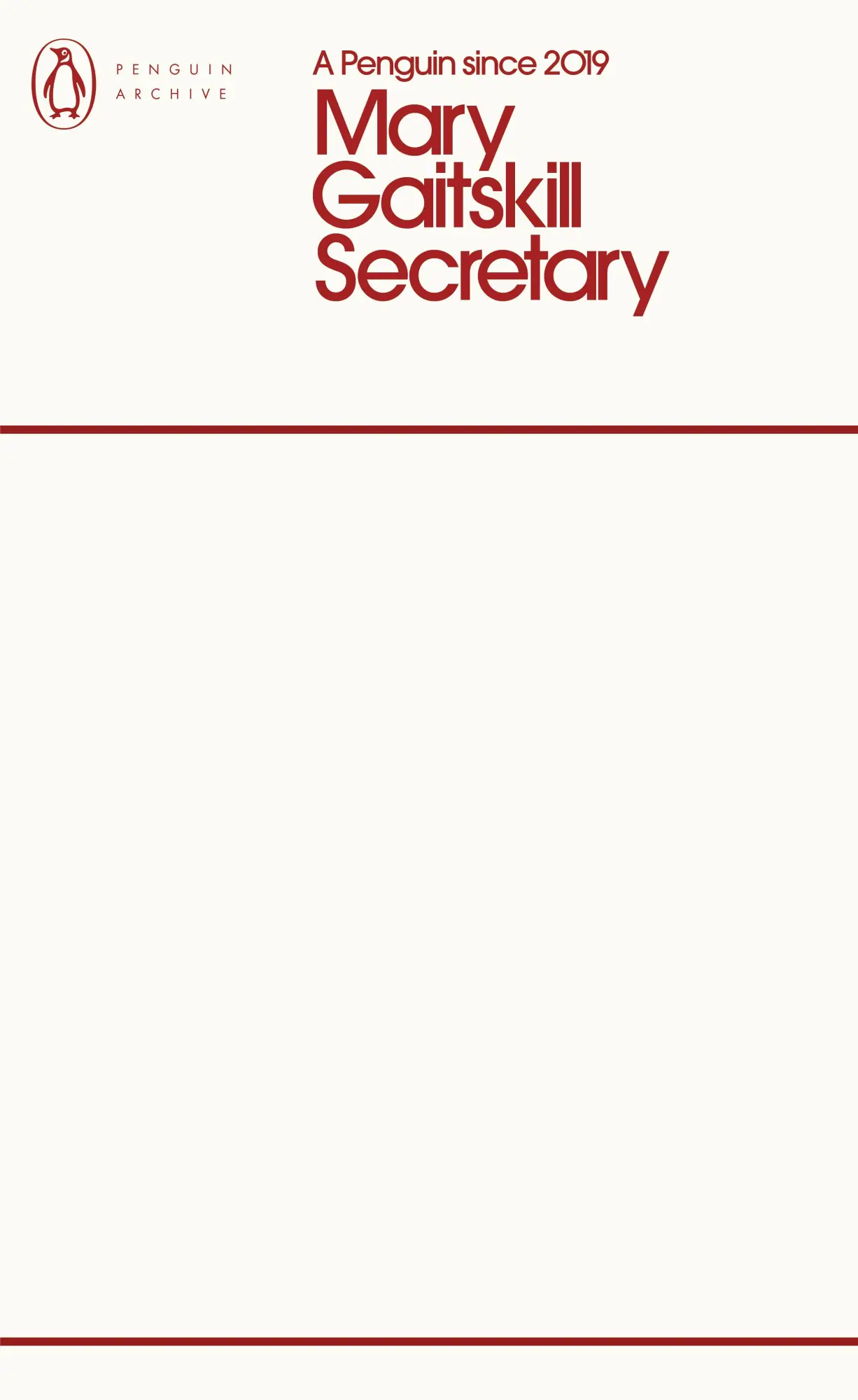 Cover: 9780241752210 | Secretary | Mary Gaitskill | Taschenbuch | Penguin Archive | 140 S.
