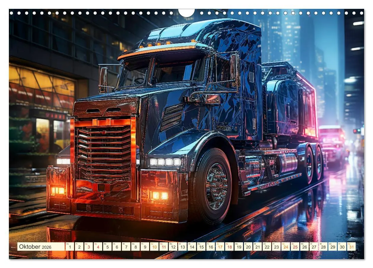 Bild: 9783457512210 | Truck Fantasien (Wandkalender 2026 DIN A3 quer), CALVENDO...