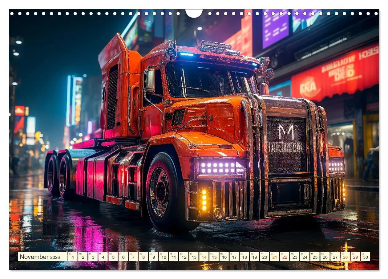 Bild: 9783457512210 | Truck Fantasien (Wandkalender 2026 DIN A3 quer), CALVENDO...