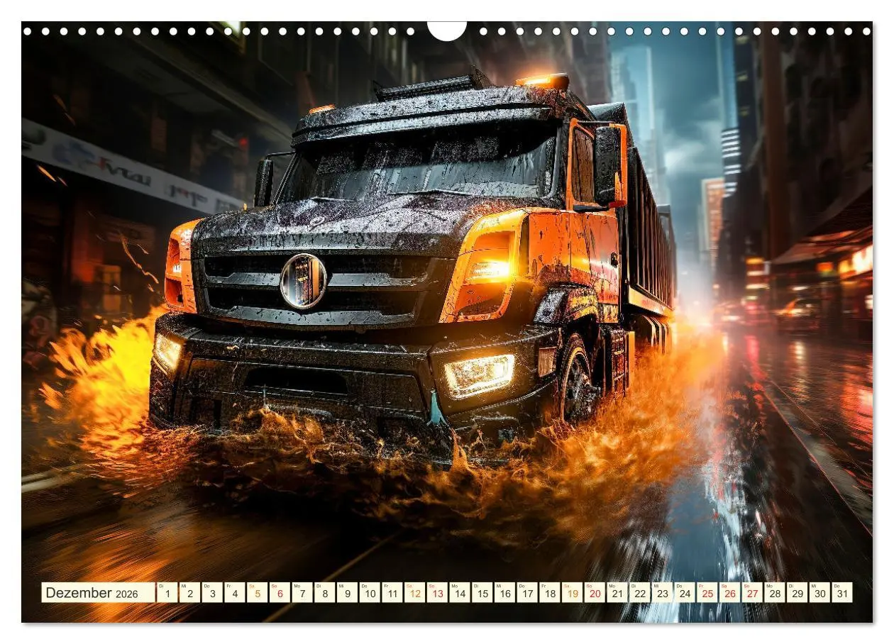 Bild: 9783457512210 | Truck Fantasien (Wandkalender 2026 DIN A3 quer), CALVENDO...
