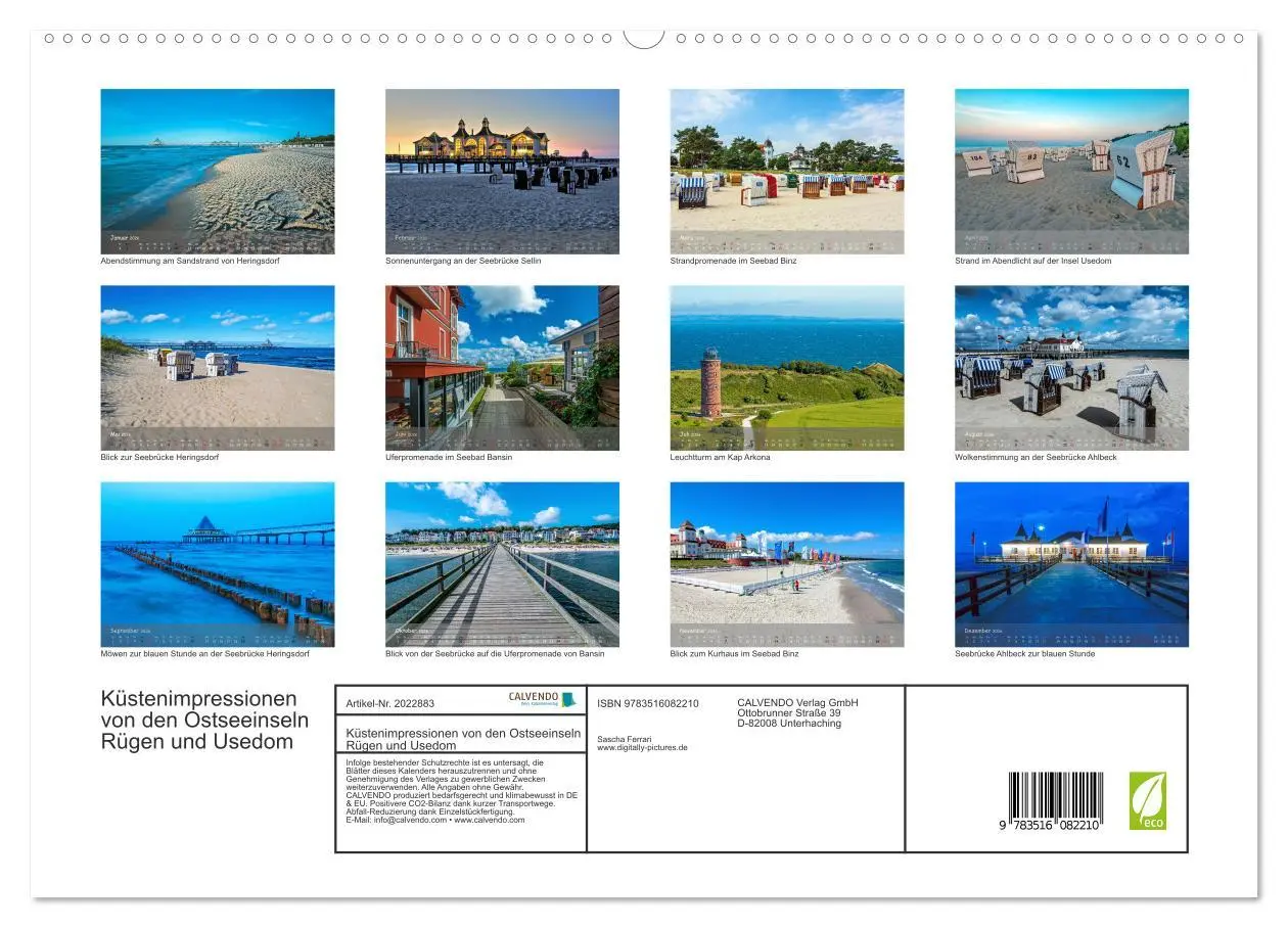 Bild: 9783516082210 | Küstenimpressionen von den Ostseeinseln Rügen und Usedom...