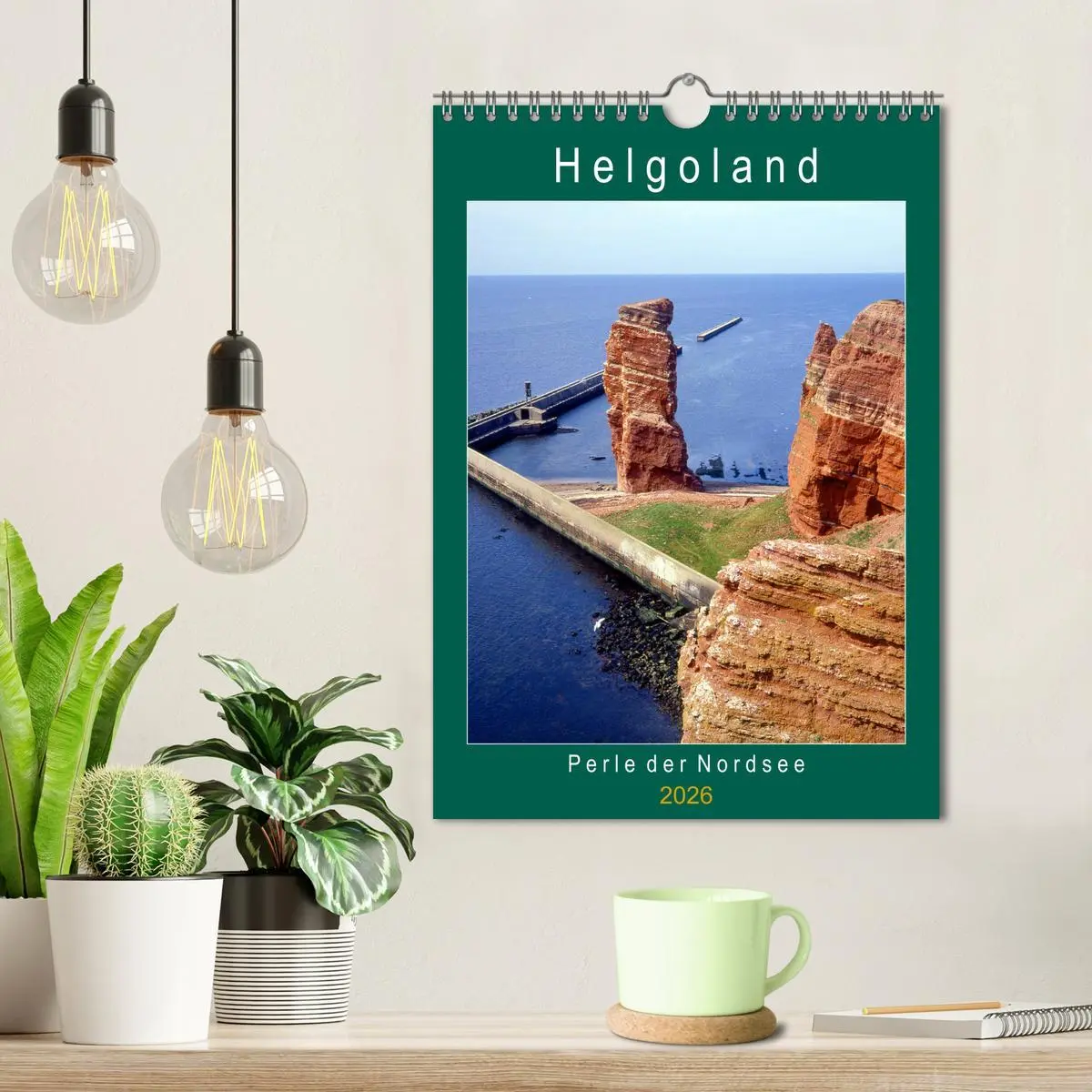 Bild: 9783516392210 | Helgoland, Perle der Nordsee (Wandkalender 2026 DIN A4 hoch),...