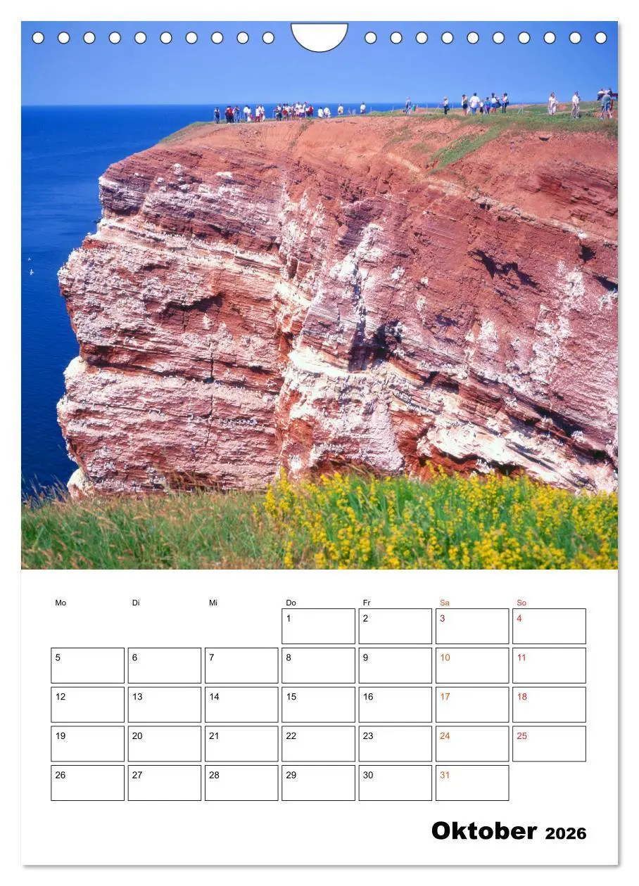 Bild: 9783516392210 | Helgoland, Perle der Nordsee (Wandkalender 2026 DIN A4 hoch),...