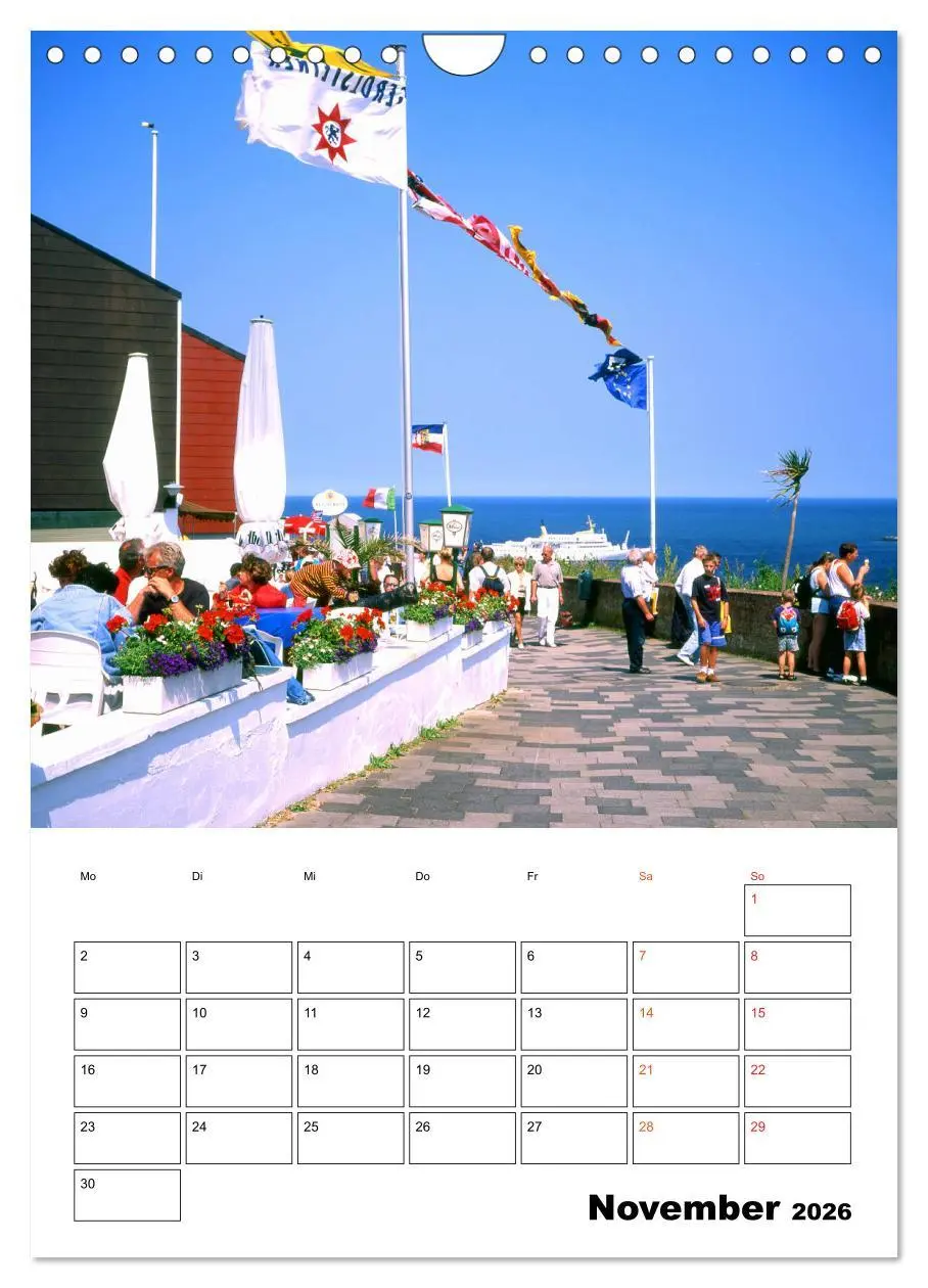 Bild: 9783516392210 | Helgoland, Perle der Nordsee (Wandkalender 2026 DIN A4 hoch),...